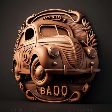 3D модель Fiat 508 (STL)